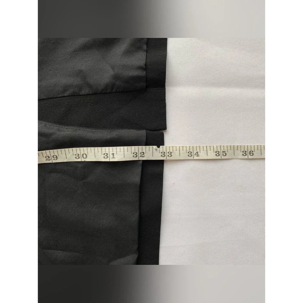 Eileen Fisher Black 100% Silk Crepe Georgette Modern Kimono Blazer Size Medium - Picture 15 of 15